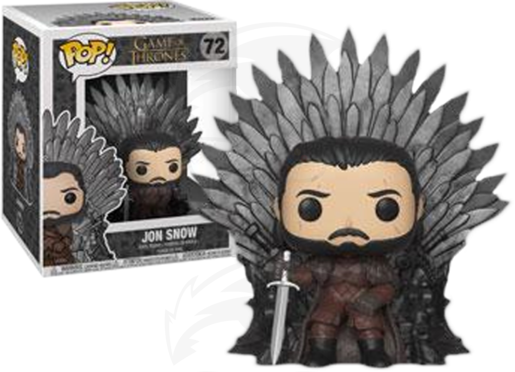 Pop! Deluxe: Game Of Thrones - Jon Snow Sitting On Iron Throne Pop! Deluxe: Game Of Thrones - Jon Snow Sitting On Iron Throne